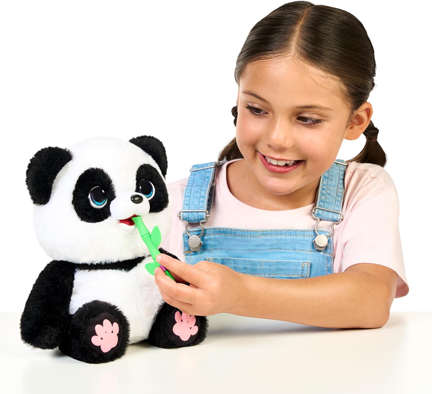 Little Live Pets My Baby Panda ChuChu Plush - Interactive Sounds, Feed