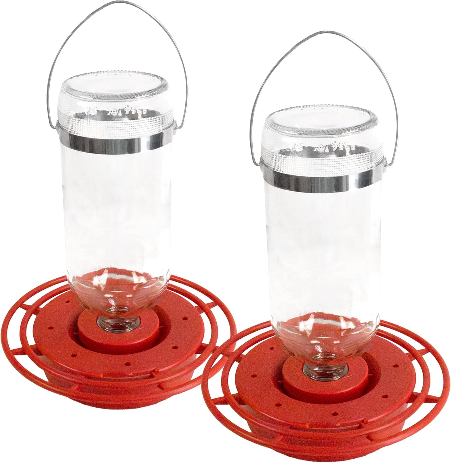 Best-1 Glass Hummingbird Feeders, 16 oz., Set of 2