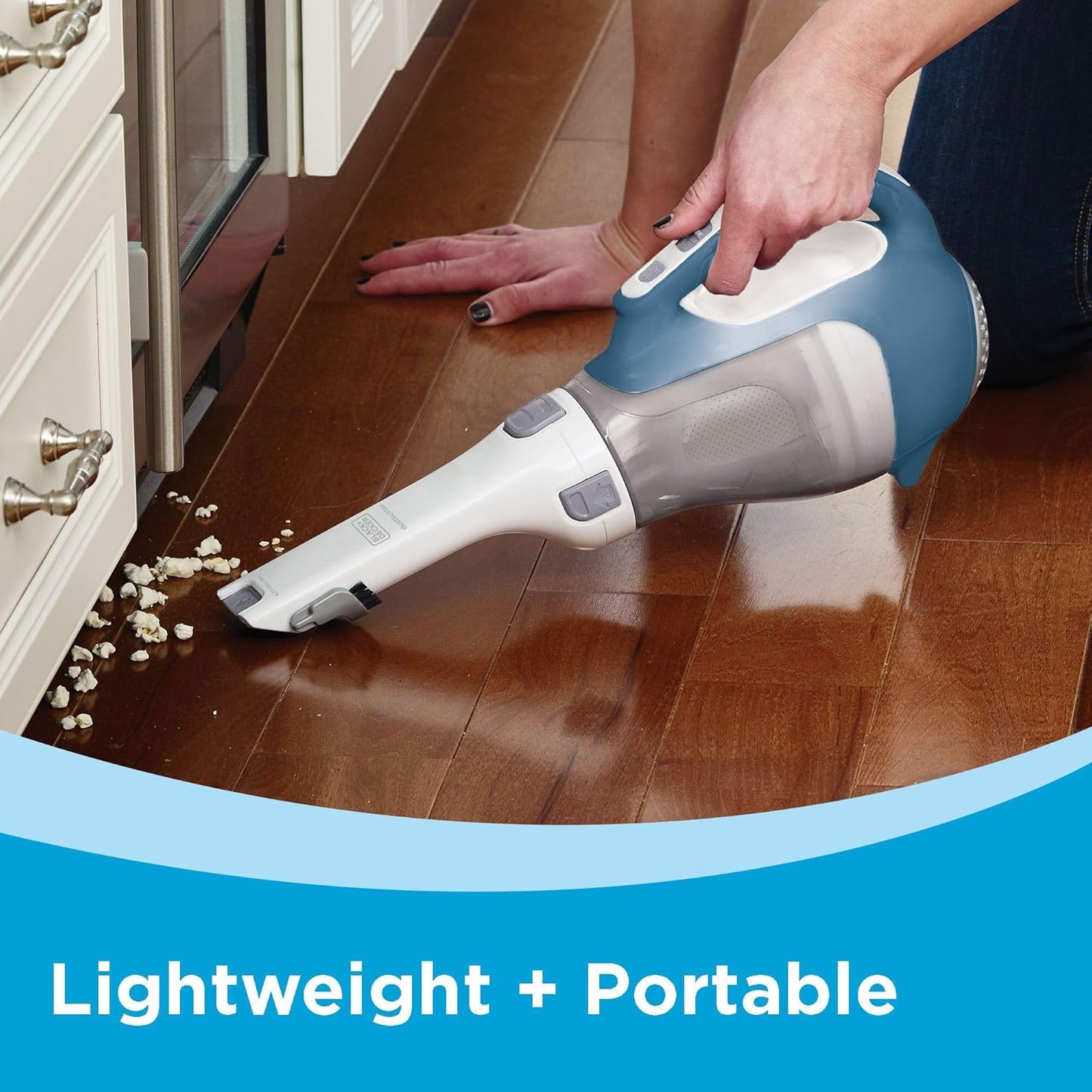 BLACK+DECKER dustbuster AdvancedClean Handheld Vacuum Cordless, Compac