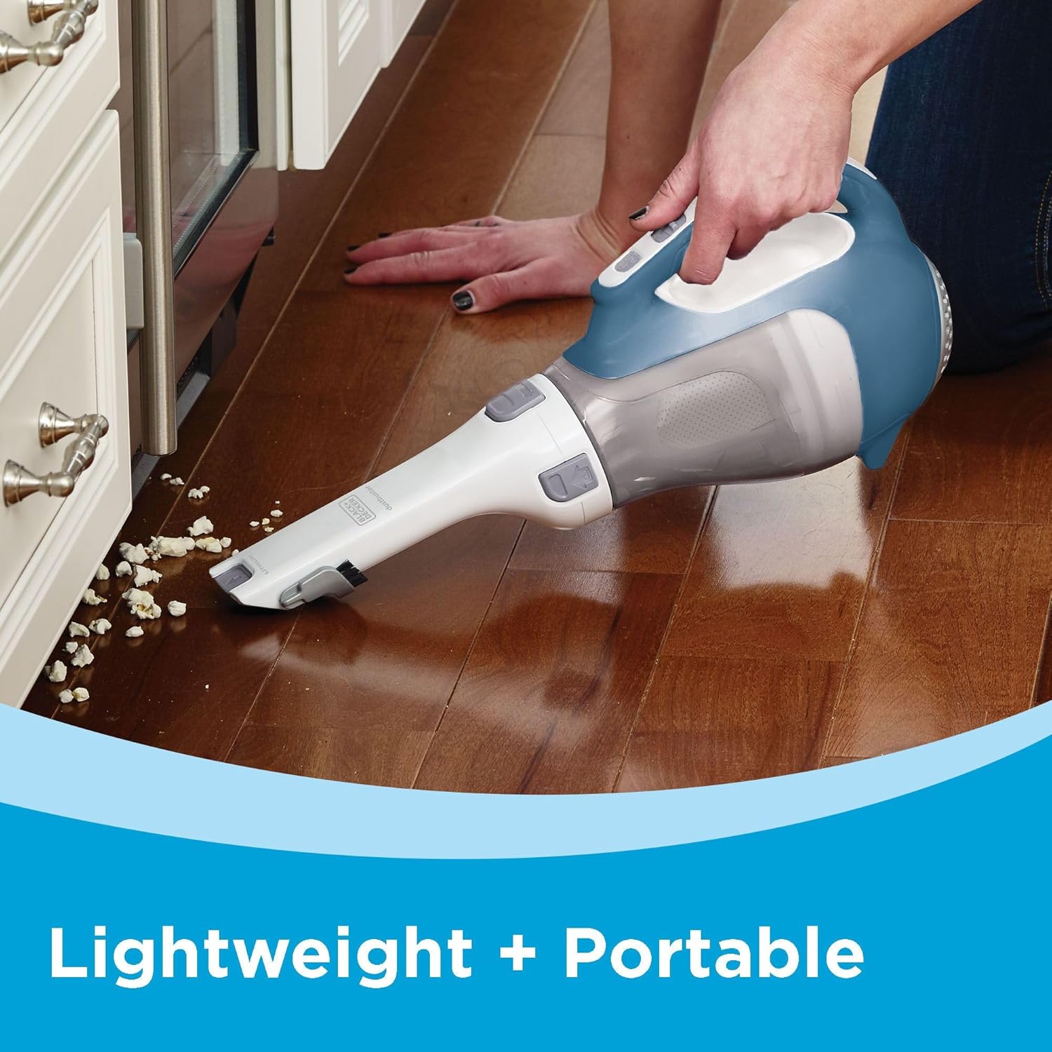 BLACK+DECKER dustbuster AdvancedClean Handheld Vacuum Cordless, Compac
