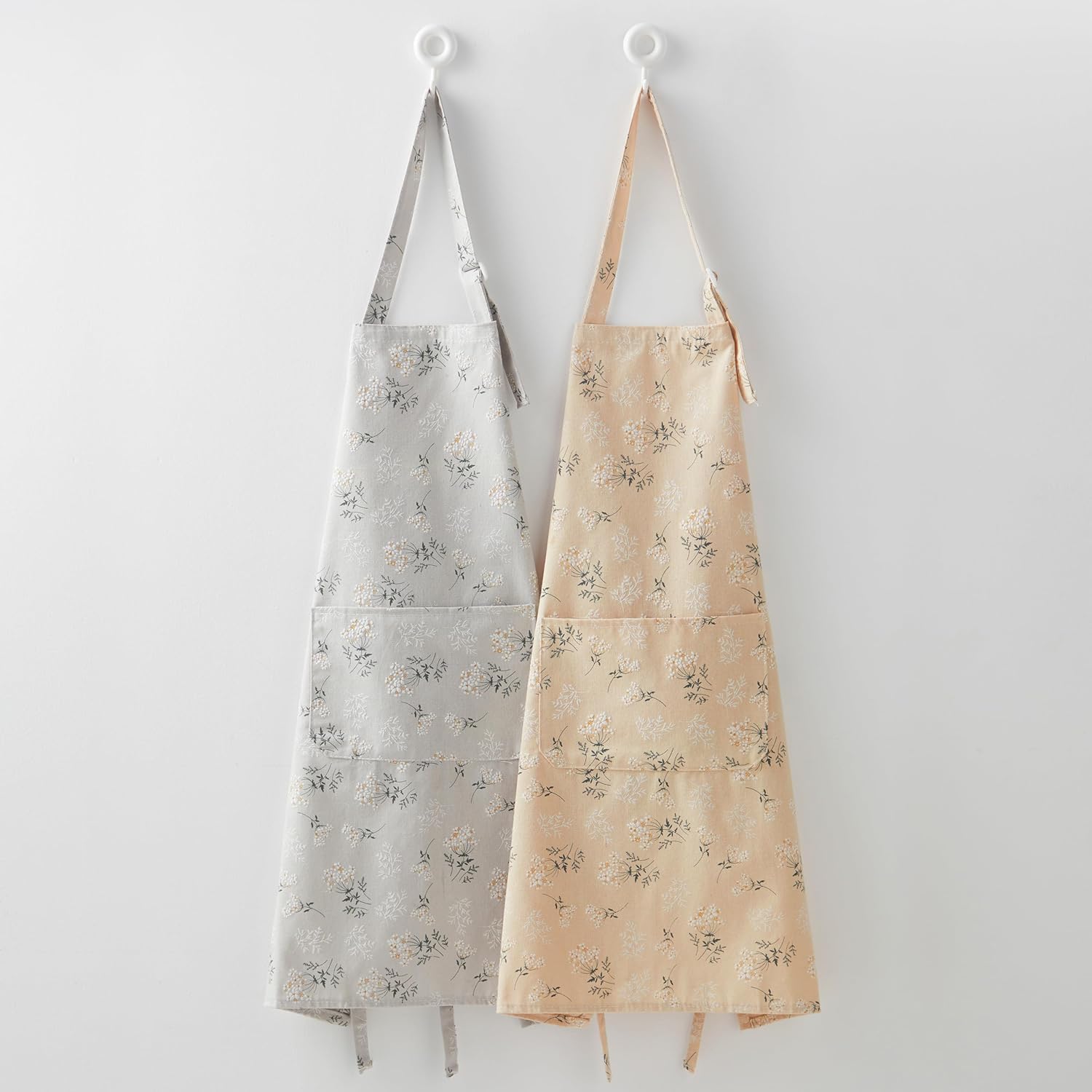 Japanese Kitchen Apron for Women & Men,Adjustable Chef Apron with Pock