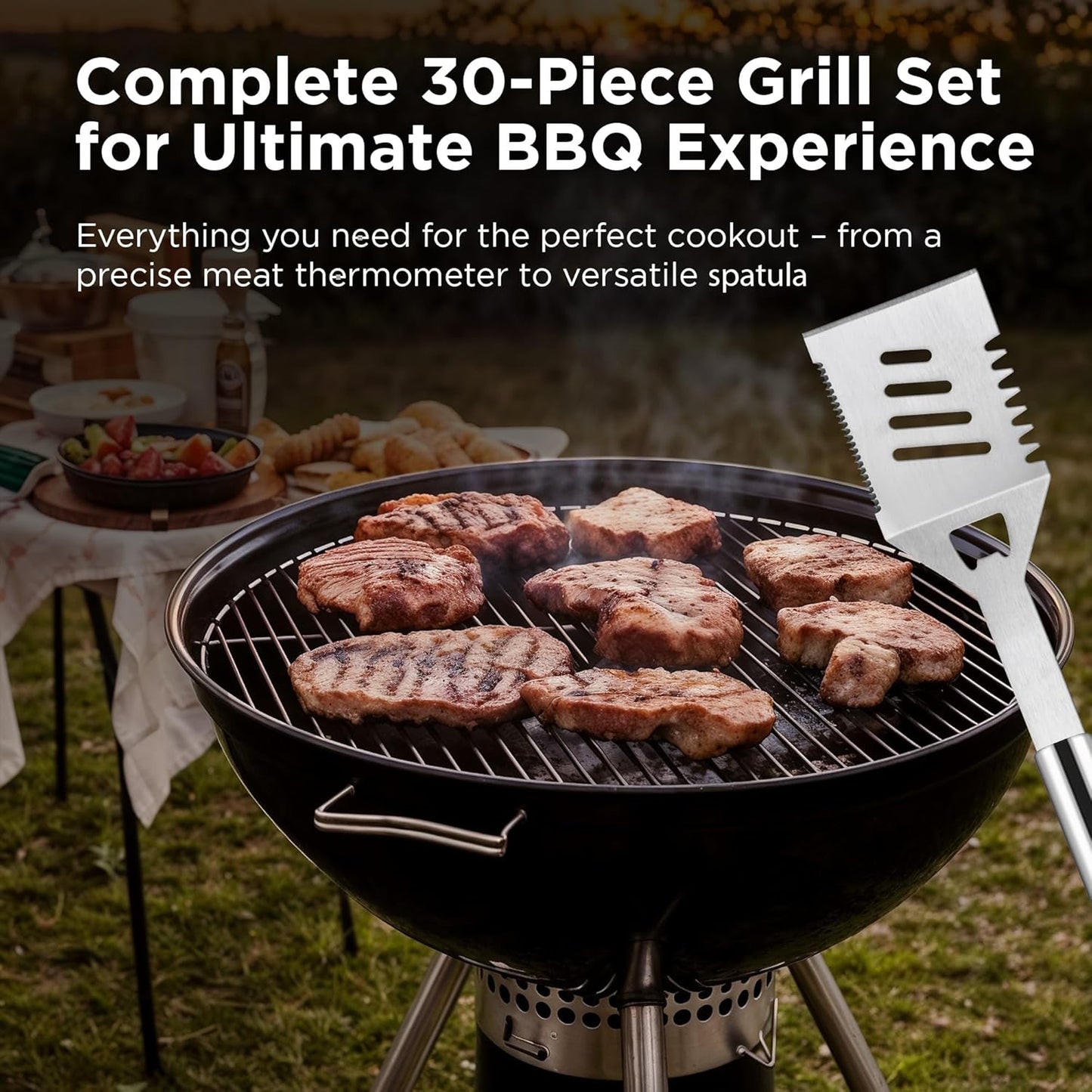Kaluns Grilling Accessories, Dad Gifts for Fathers Day, Heavy Duty Sta