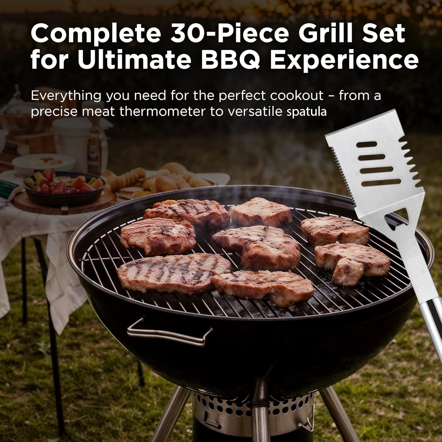 Kaluns Grilling Accessories, Dad Gifts for Fathers Day, Heavy Duty Sta