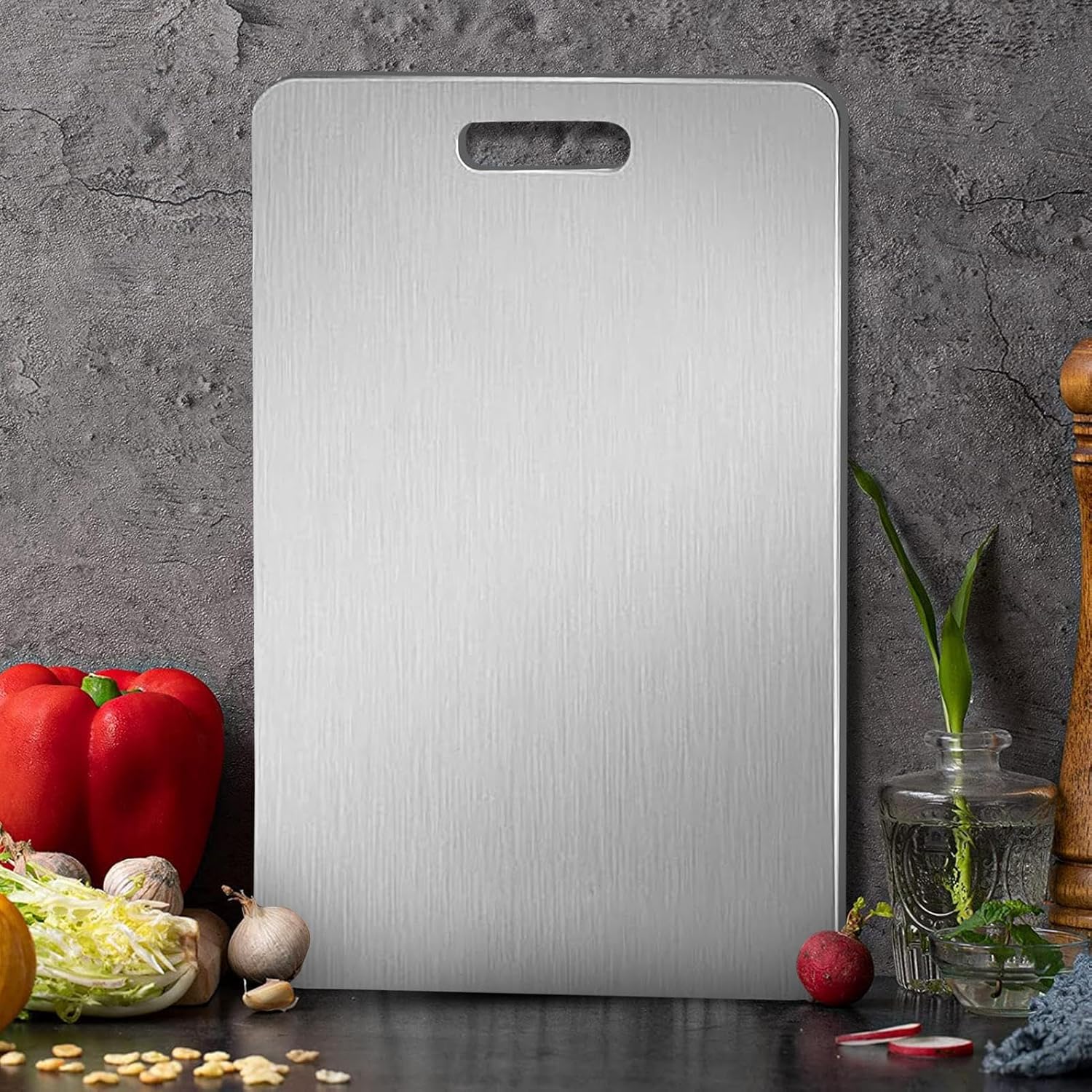 Kitchen Chopping Board - Meal Prep Kitchen Tool Double-Sided,Chopping 