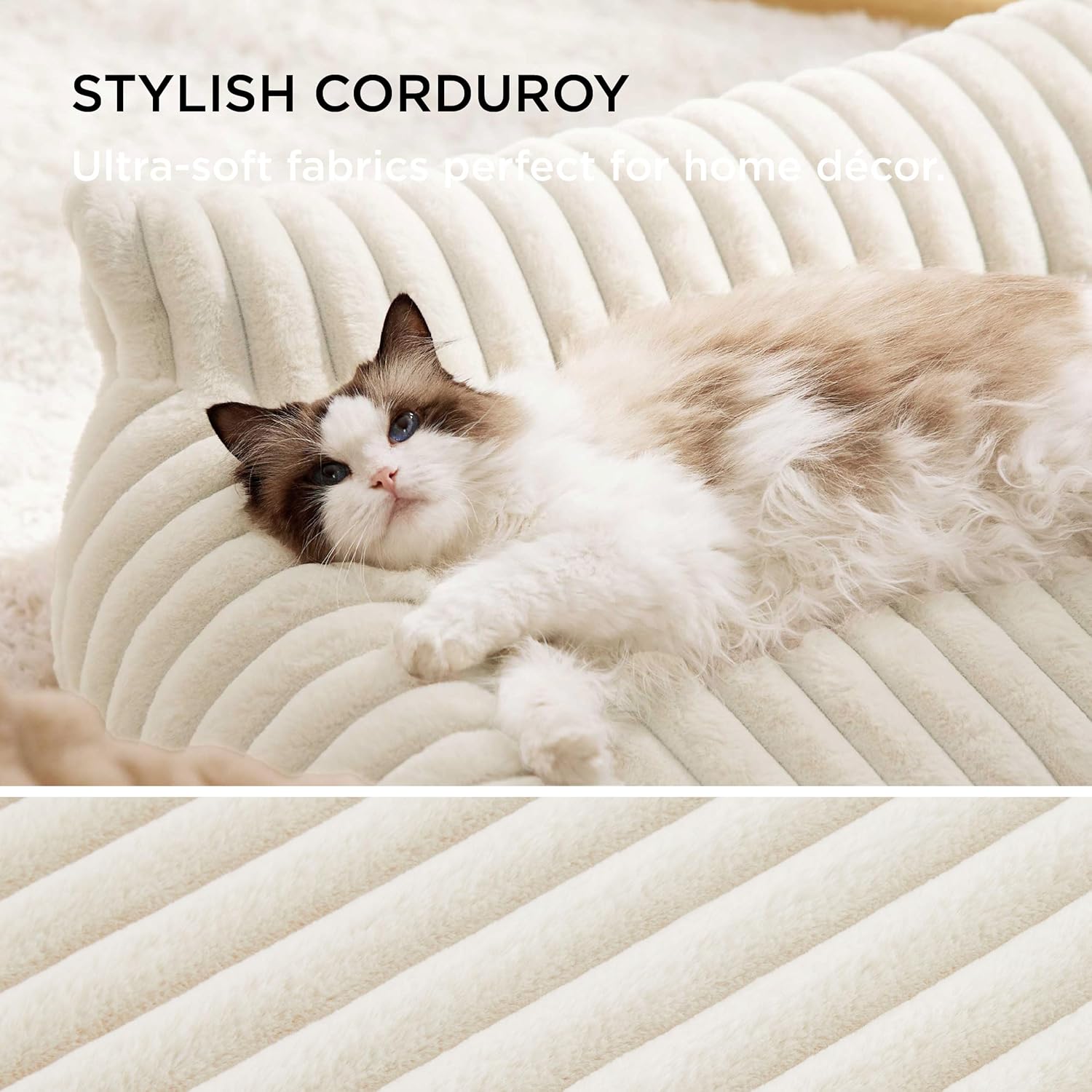 Bedsure ComfyFleece™ Cute Cat Couch for Pets - As Seen on TV on Good D
