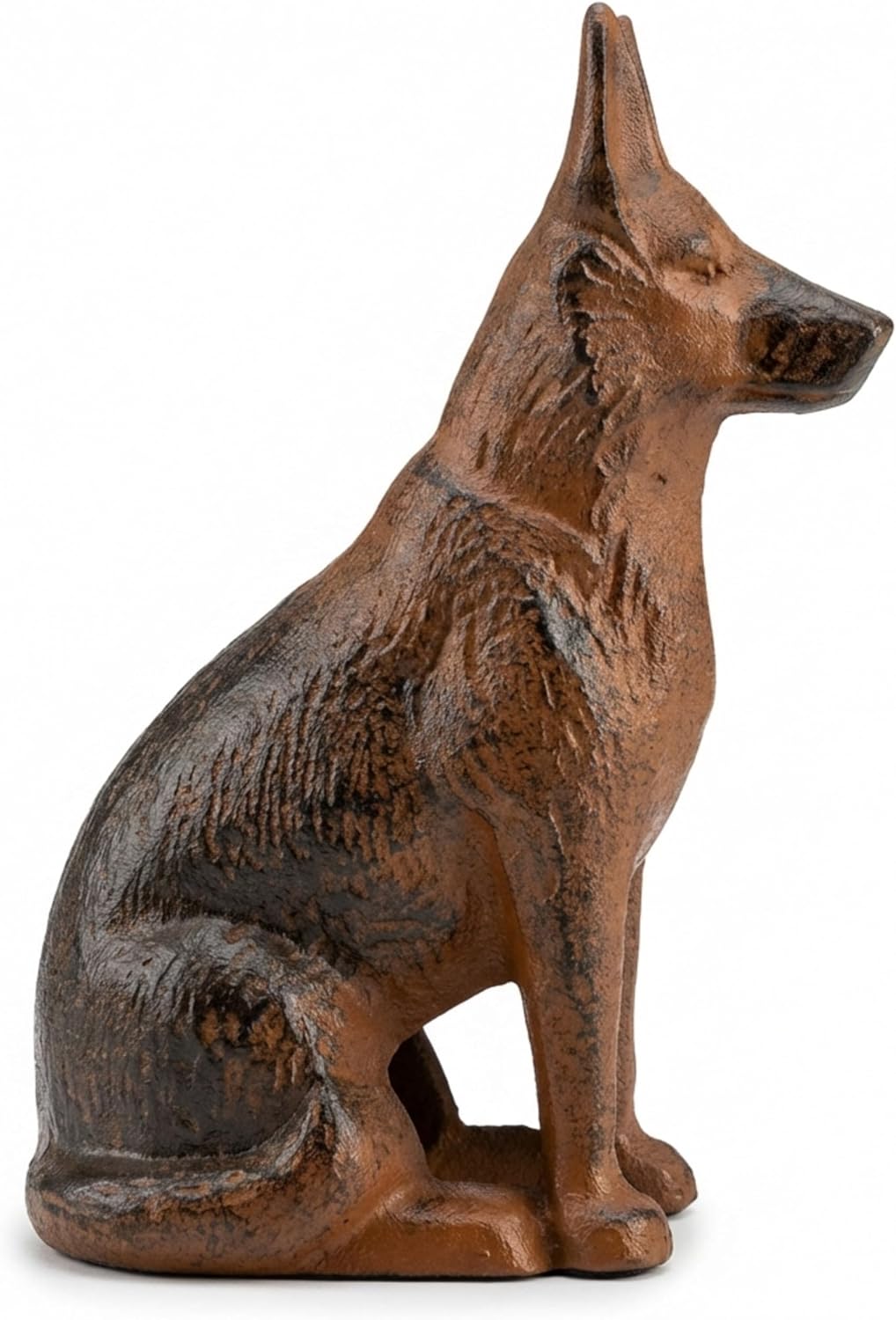 Lulu Decor, Cast Iron Dog Statue Dog Stopper, Weighs 4.2 lbs (German S