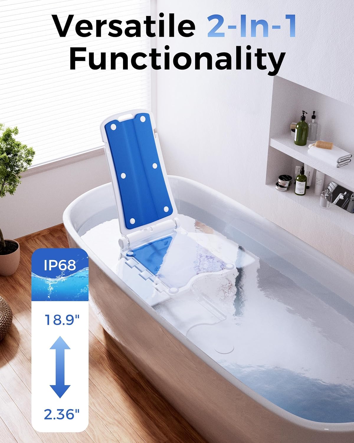 Electric Chair Lift - Floor Lift for Elderly Falls, Support Up to 308 