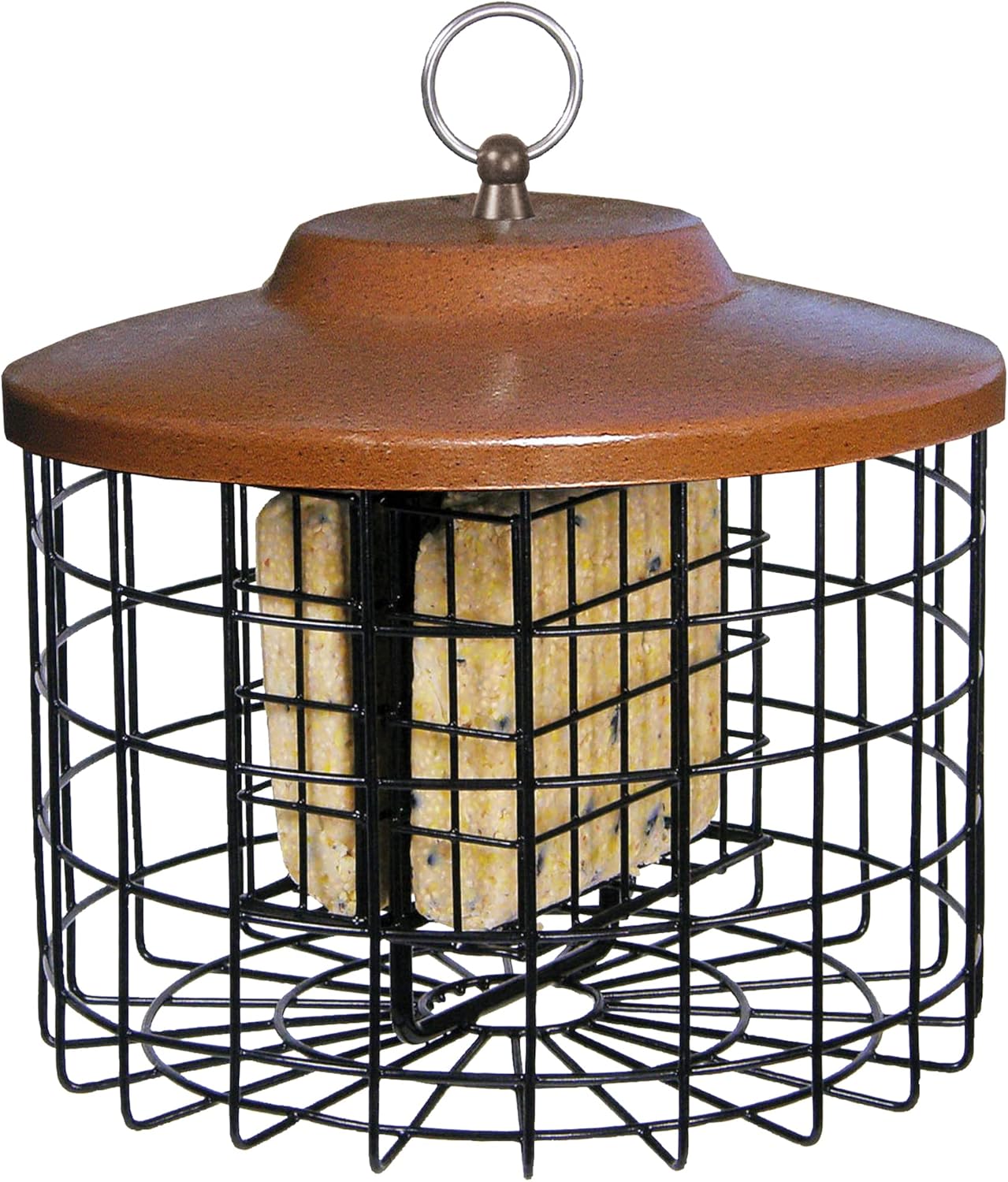 Squirrel Solution200 Squirrel-Proof Bird Feeder w/6 Feeding Ports, 3.4