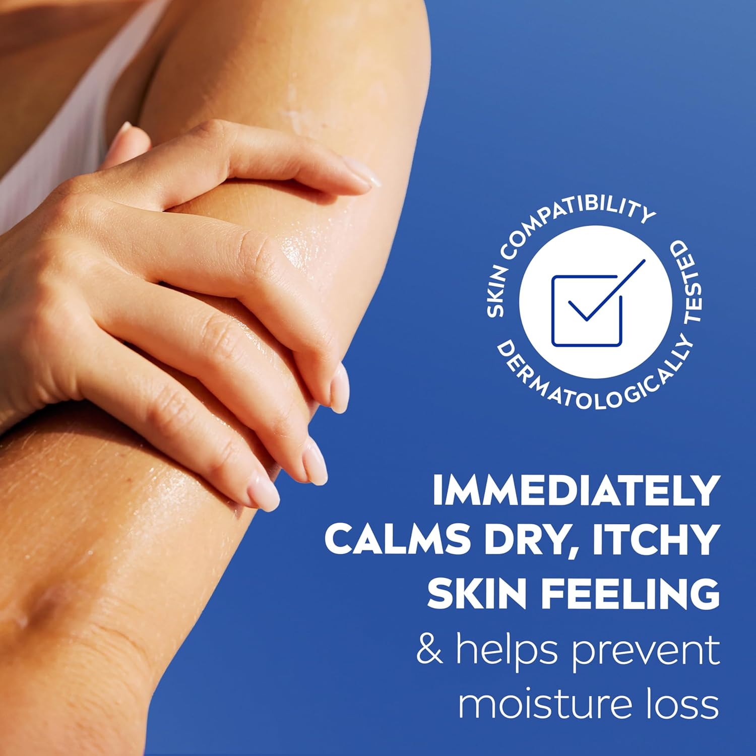 NIVEA Intense Healing Body Lotion for Very Dry, Itchy Skin with Glycer