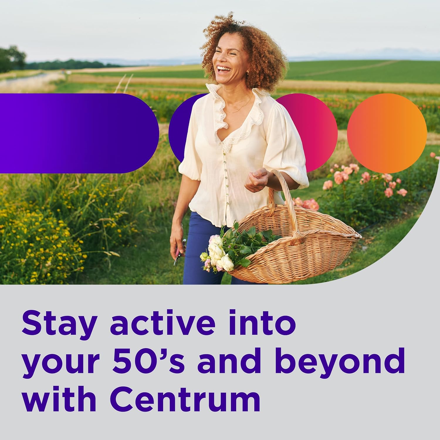 Centrum Minis Silver Women's Multivitamin for Women 50 Plus, Multimine