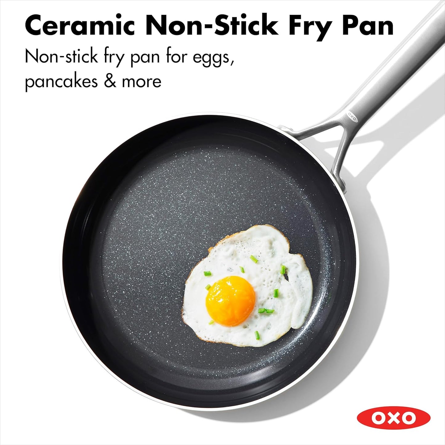 OXO Mira Tri-ply Stainless Steel, 10 Piece Cookware Pots and Pans Set,
