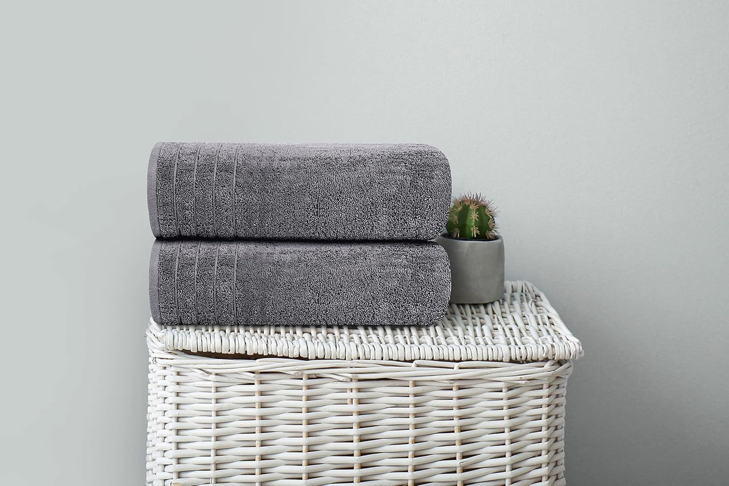 Tens Towels Pack of 4 Extra Large Bath Towels 30 x 60 Inches, 100% Cot