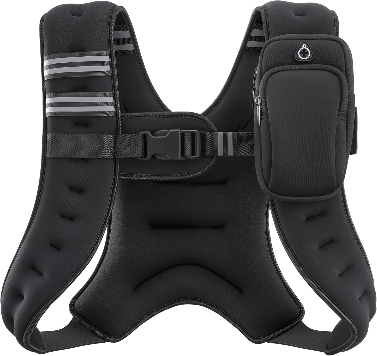 ZELUS Weighted Vest, 6lb/8lb/12lb/16lb/20lb/25lb/30lb Weight Vest with