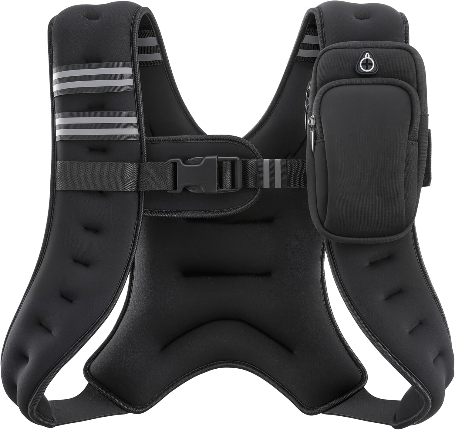 ZELUS Weighted Vest, 6lb/8lb/12lb/16lb/20lb/25lb/30lb Weight Vest with
