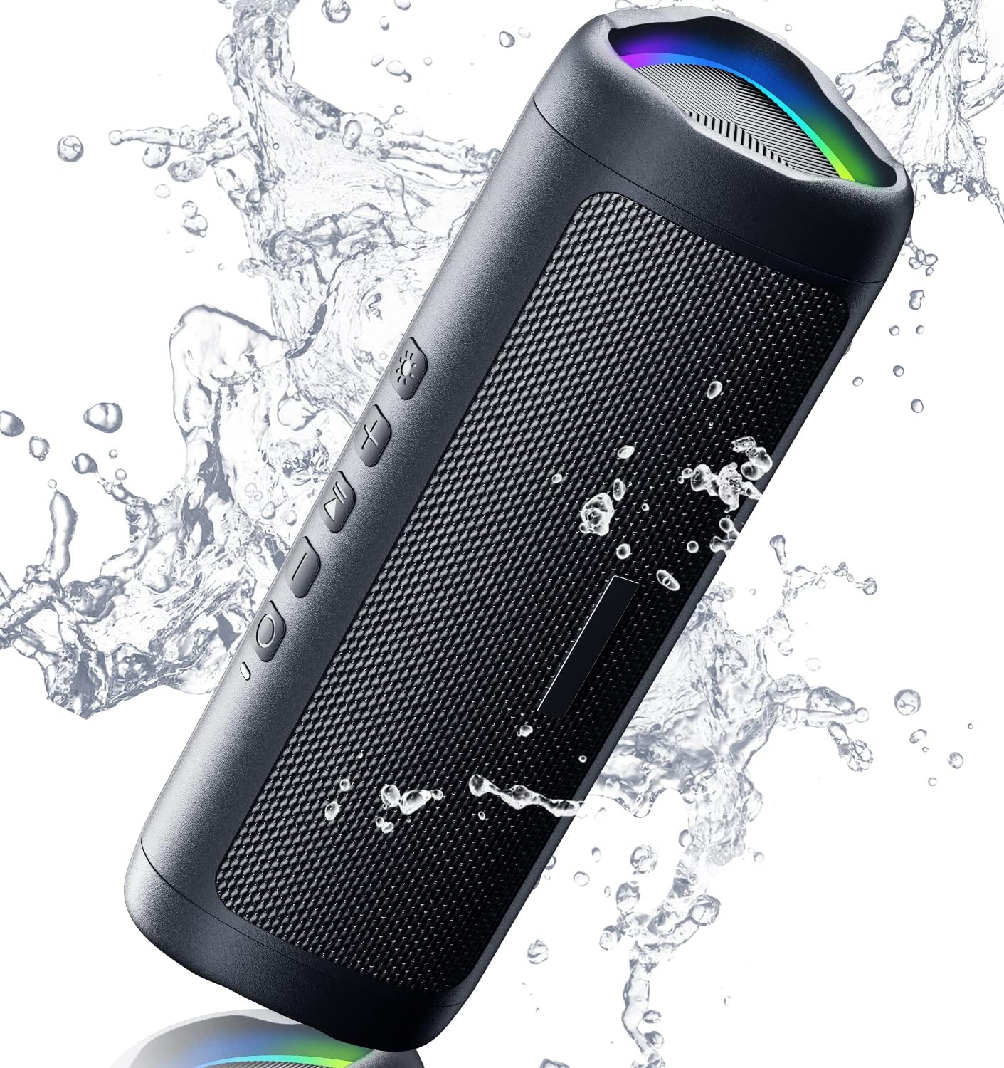 Bluetooth Speaker with HD Sound, Portable Wireless, IPX5 Waterproof, U