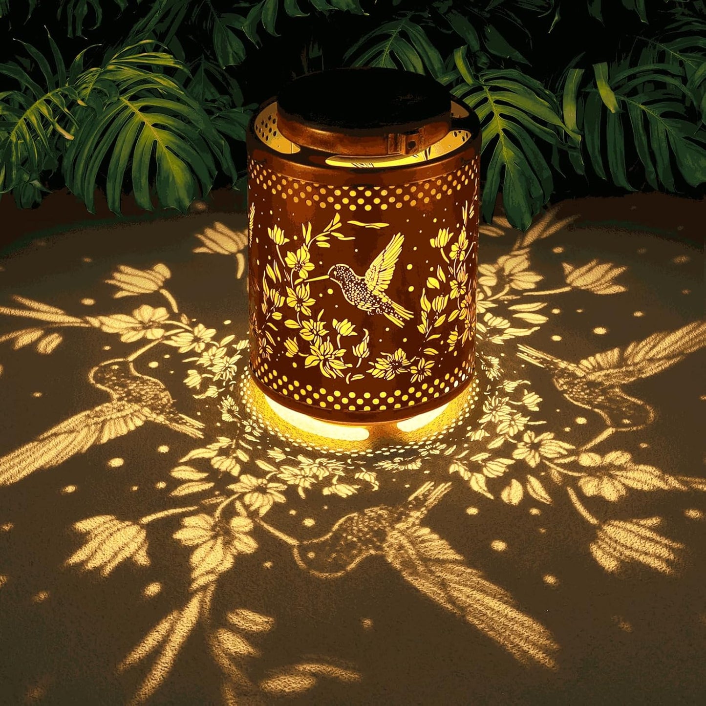 Hummingbird Solar Lanterns Garden Decor Birthday Gifts for Women Mon G