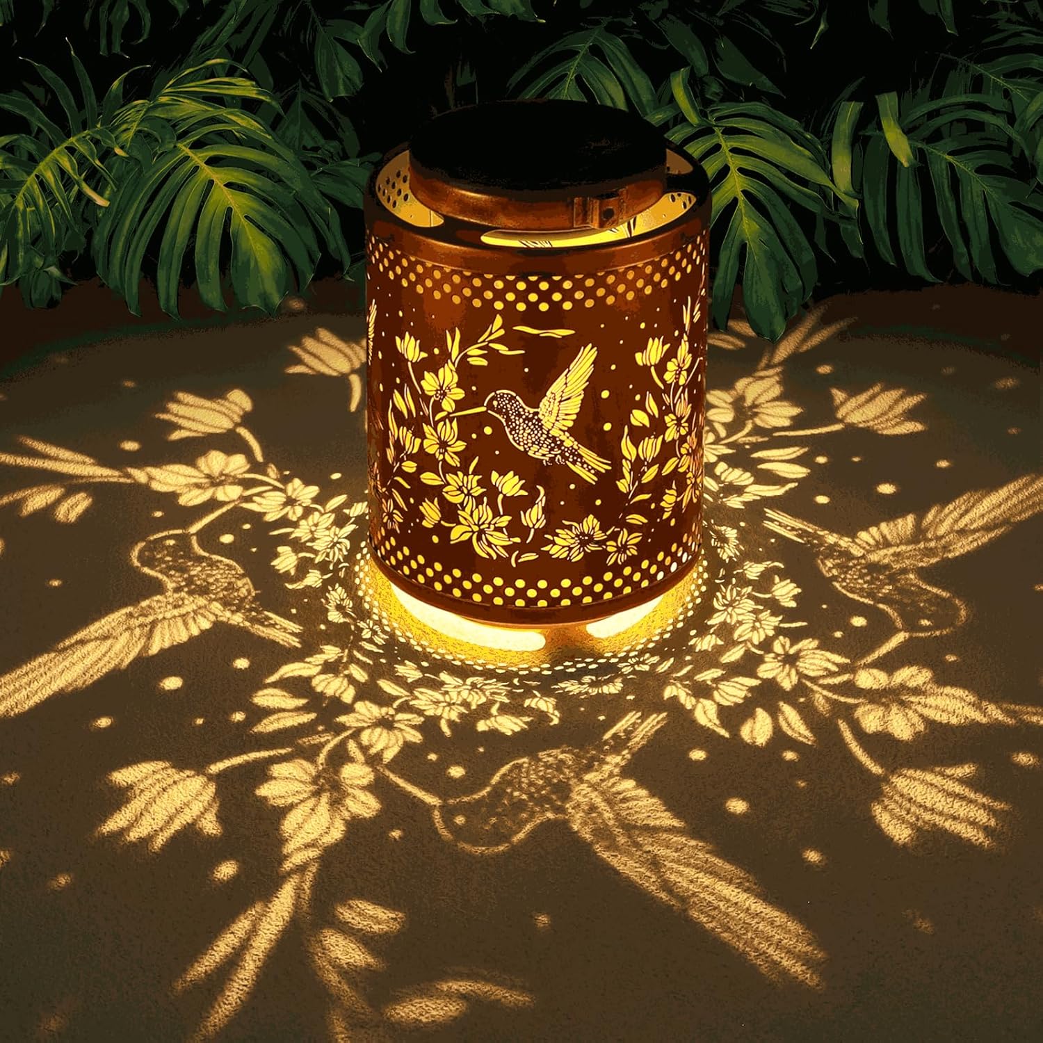 Hummingbird Solar Lanterns Garden Decor Birthday Gifts for Women Mon G