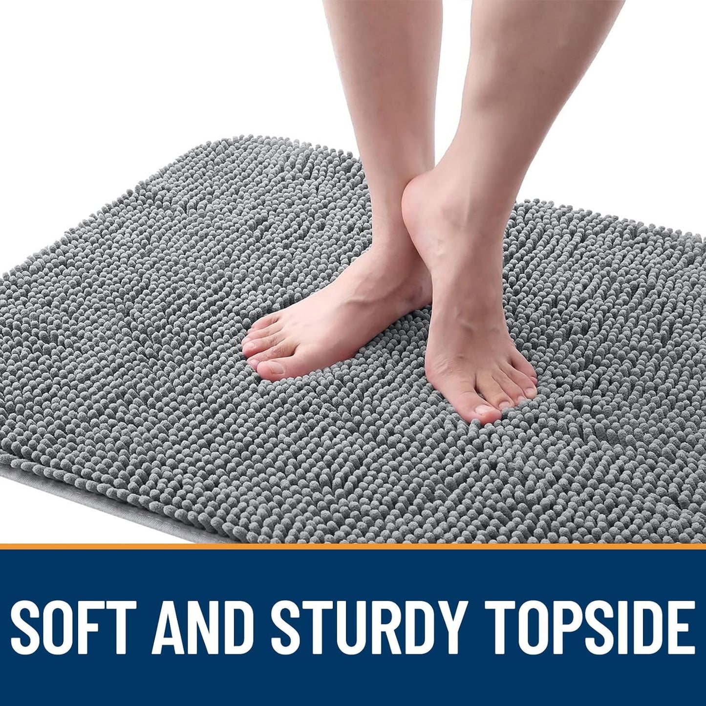 OLANLY Dog Door Mat for Muddy Paws 30x20, Absorbs Moisture and Dirt, A