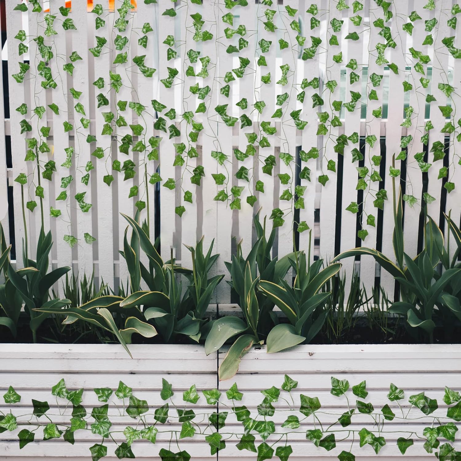 Fake Vines for Room Decor(12 Pack 84 Feet) Aesthetic Artificial Plant 