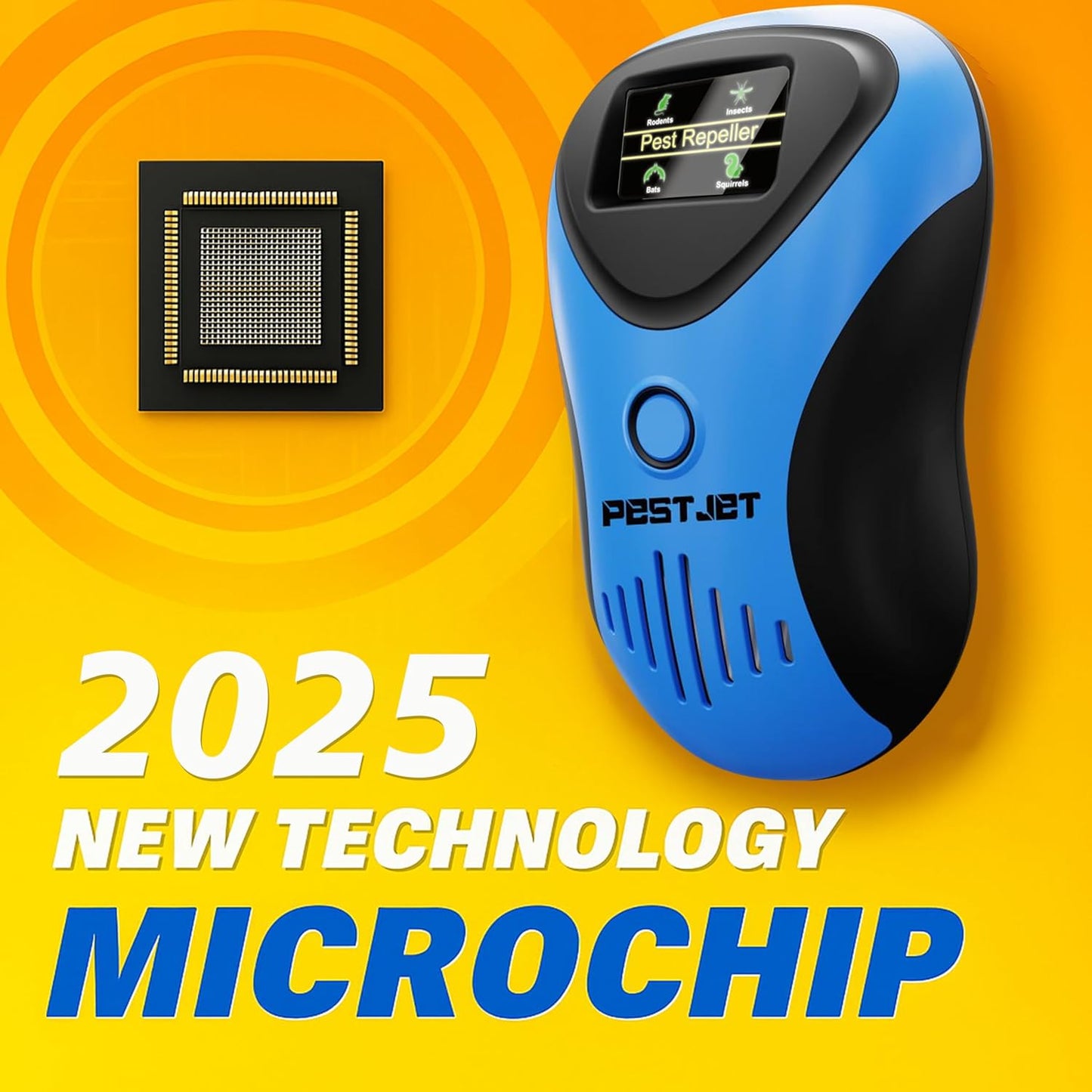 2026 Powerful Mouse Mice Rat Bat Squirrel Repellent (with LCD) - Outdo
