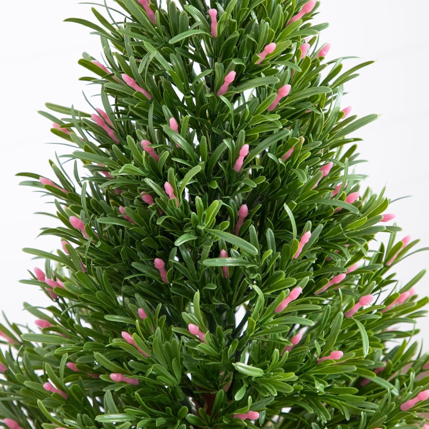 Nearly Natural 2ft. UV Resistant Artificial Rosemary Cone Topiary Tree (Indoor/Outdoor)