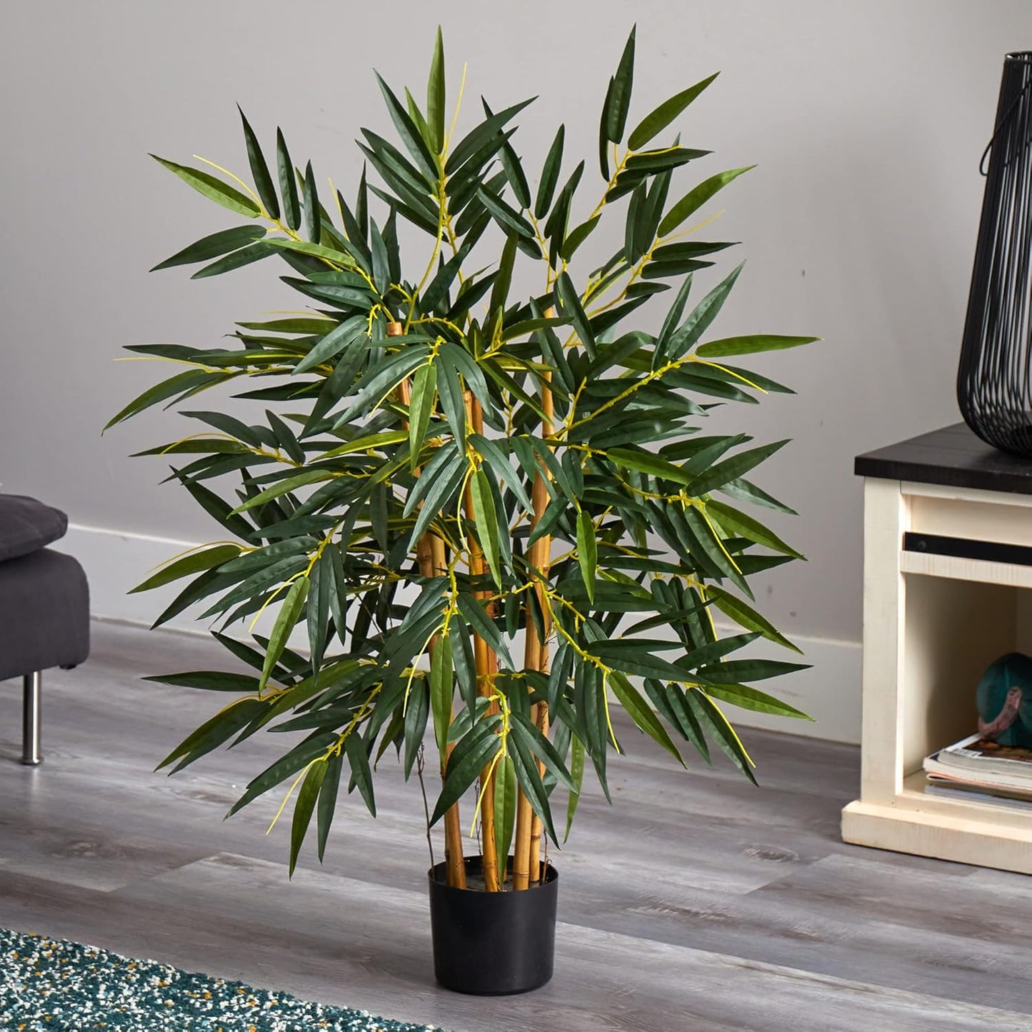Nearly Natural 3ft. Biggy Bamboo Silk Tree