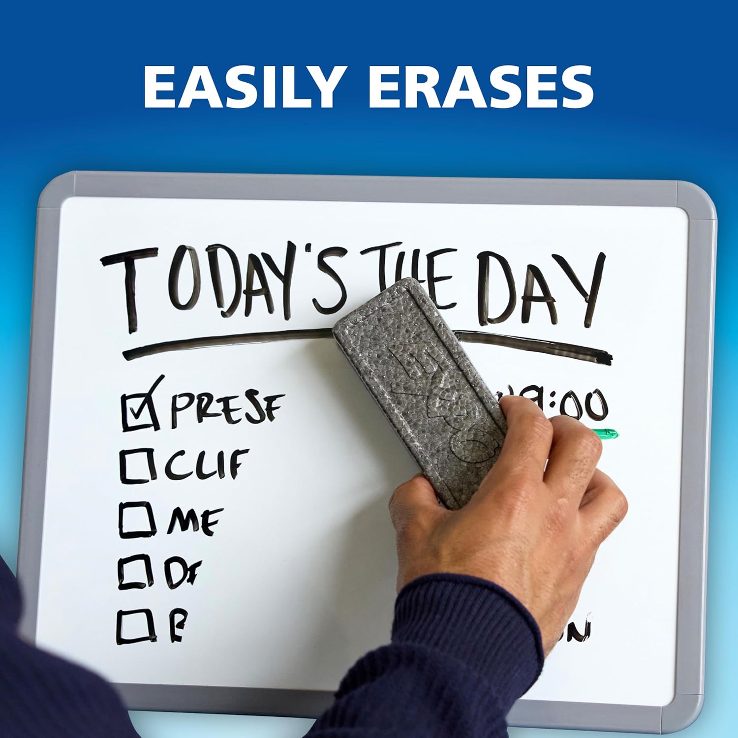 EXPO Dry Erase Markers, Low Odor Ink, Assorted Colors, Chisel Tip, 8 C