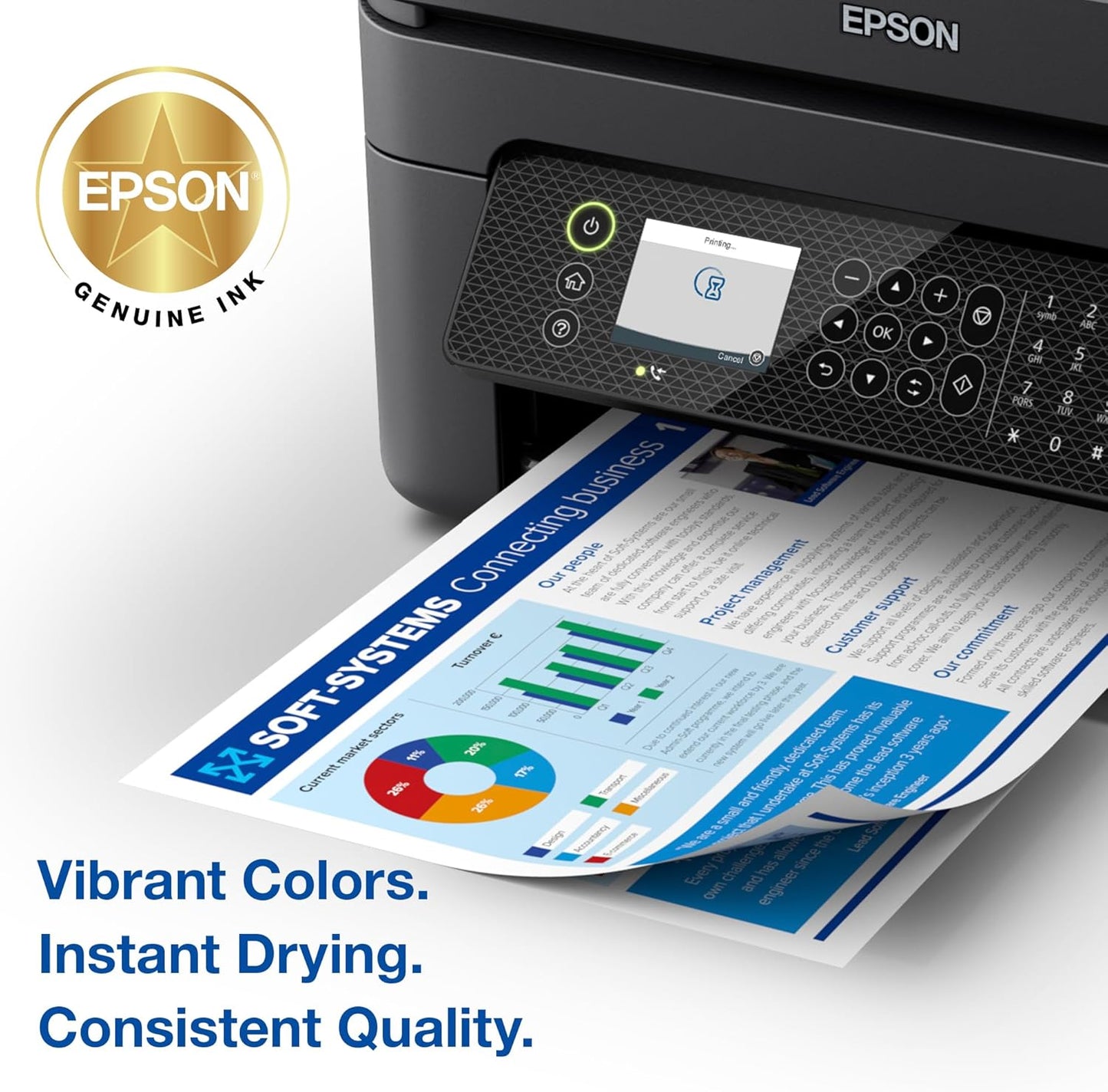 EPSON 232 Claria Ink High Capacity Black & Standard Color Cartridge Co