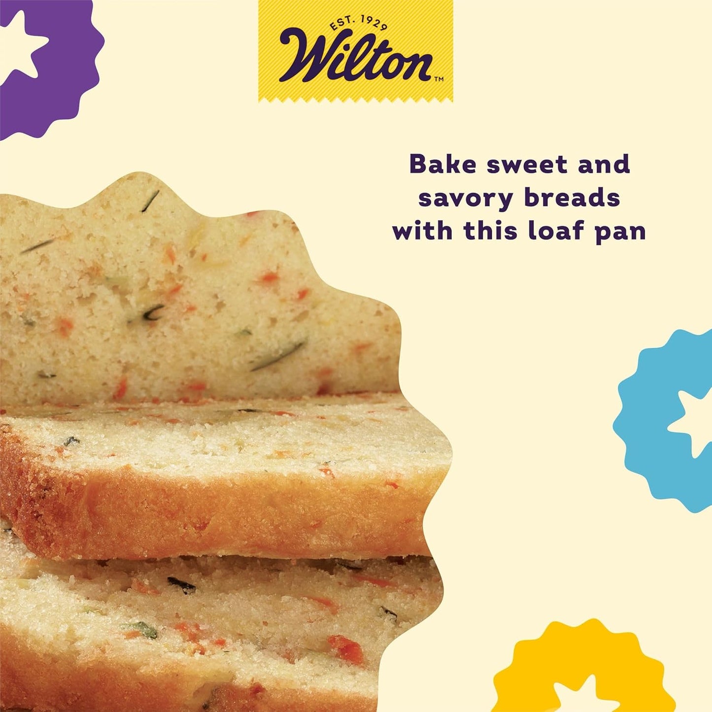 Wilton Platinum Non-Stick 9 x 5 in Loaf Pan, Stainless Steel Bakeware,