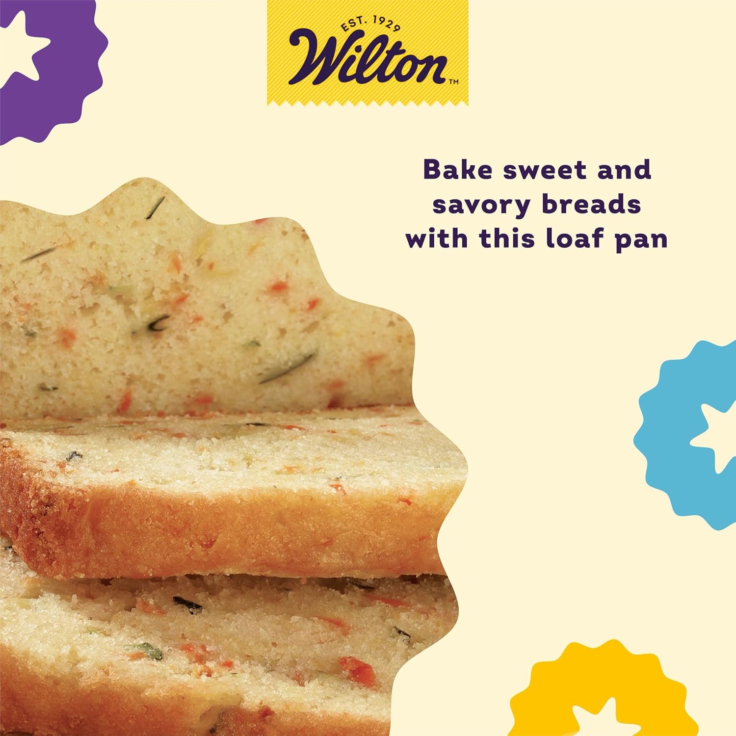 Wilton Platinum Non-Stick 9 x 5 in Loaf Pan, Stainless Steel Bakeware,