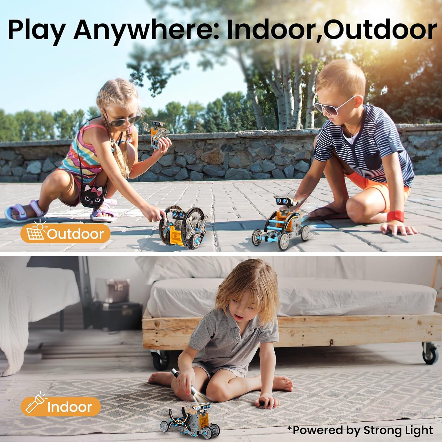Sillbird 12-in-1 Solar Robot Building Kit STEM Gift for Boys Aged 8-13