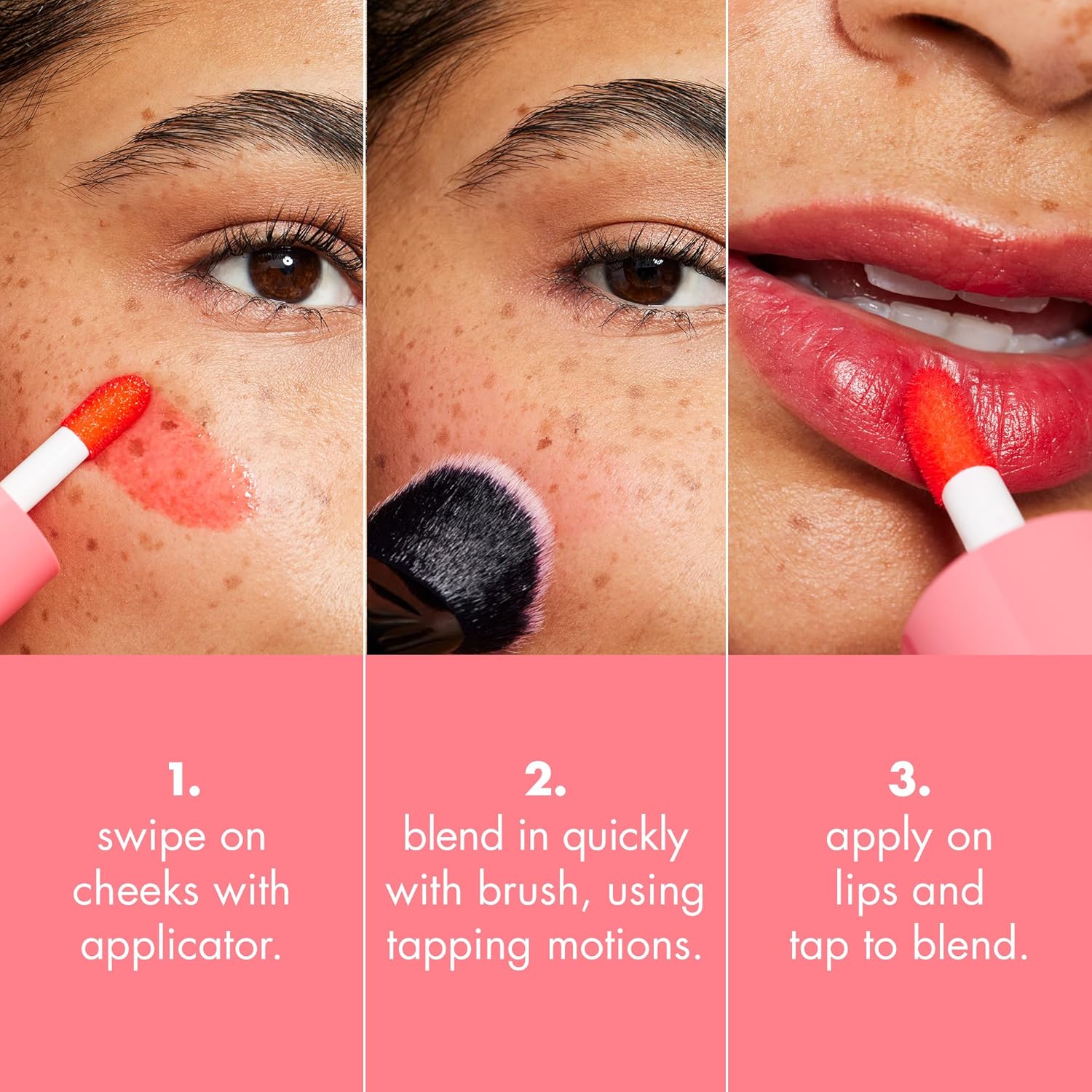 e.l.f. Sheer For It Blush Tint, Multi-Use, Long-Lasting Lip & Cheek Ma