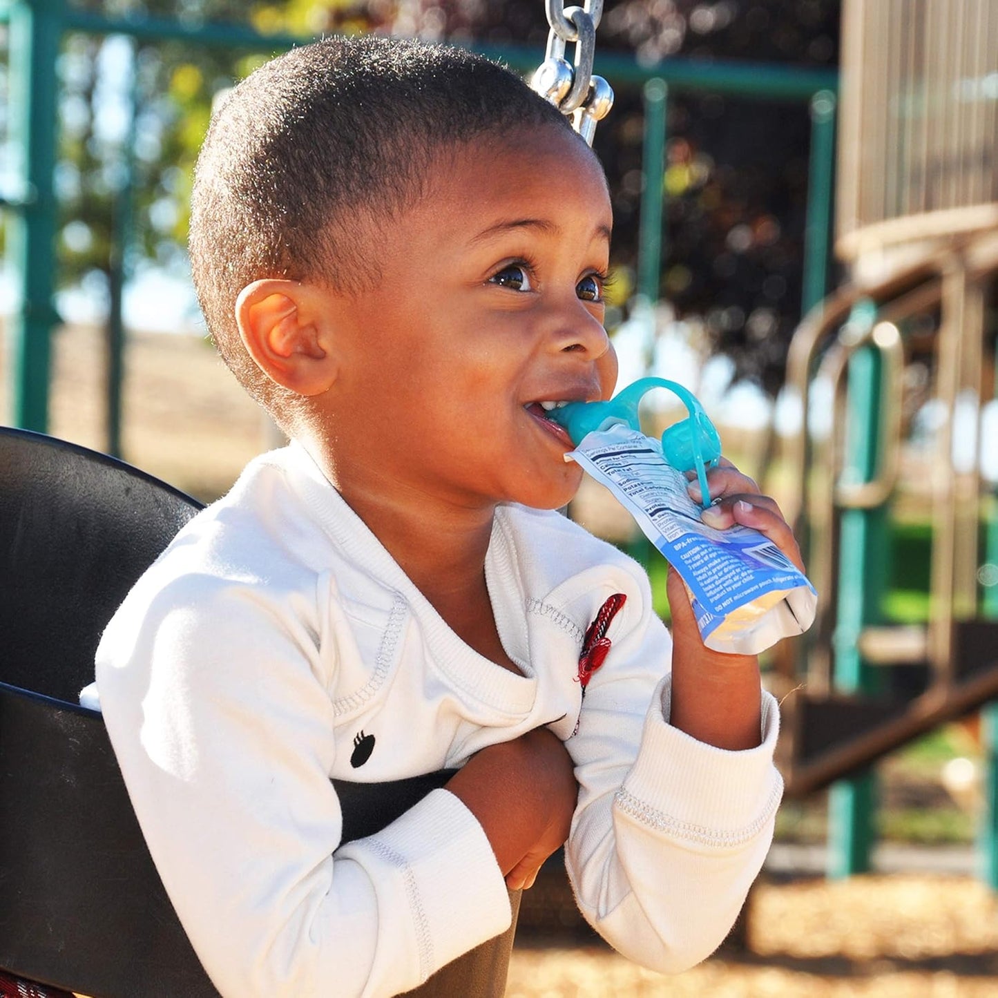 ChooMee SoftSip Food Pouch Top | Baby Led Weaning | No Spill Flow Cont