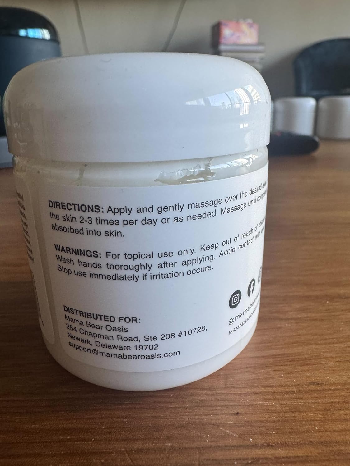 Mama Bear Oasis Lotion - Magnesium Cream - Extra Strength Lavender Mag
