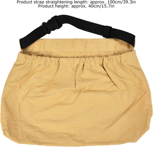 Orchard Picking Bag,Harvest Apron,Orchard Picking Bag Waist Hanging Oxford Cloth Harvesting Apron for Garden Work (Khaki)