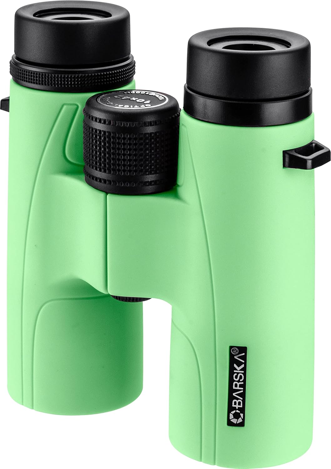 Barska Crush 10x42 Binoculars – Lightweight, Compact & Shockproof Design in Bright Colors for Hiking, Travel, Concerts, Sports, Great Gift Idea – Case & Strap Included