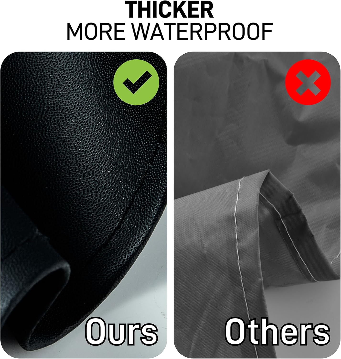 Waterproof Apron with Comfortable Adjustable Bib Rubber Vinyl Dishwash