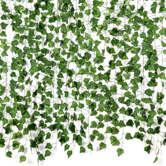 Fake Vines for Room Decor(12 Pack 84 Feet) Aesthetic Artificial Plant 
