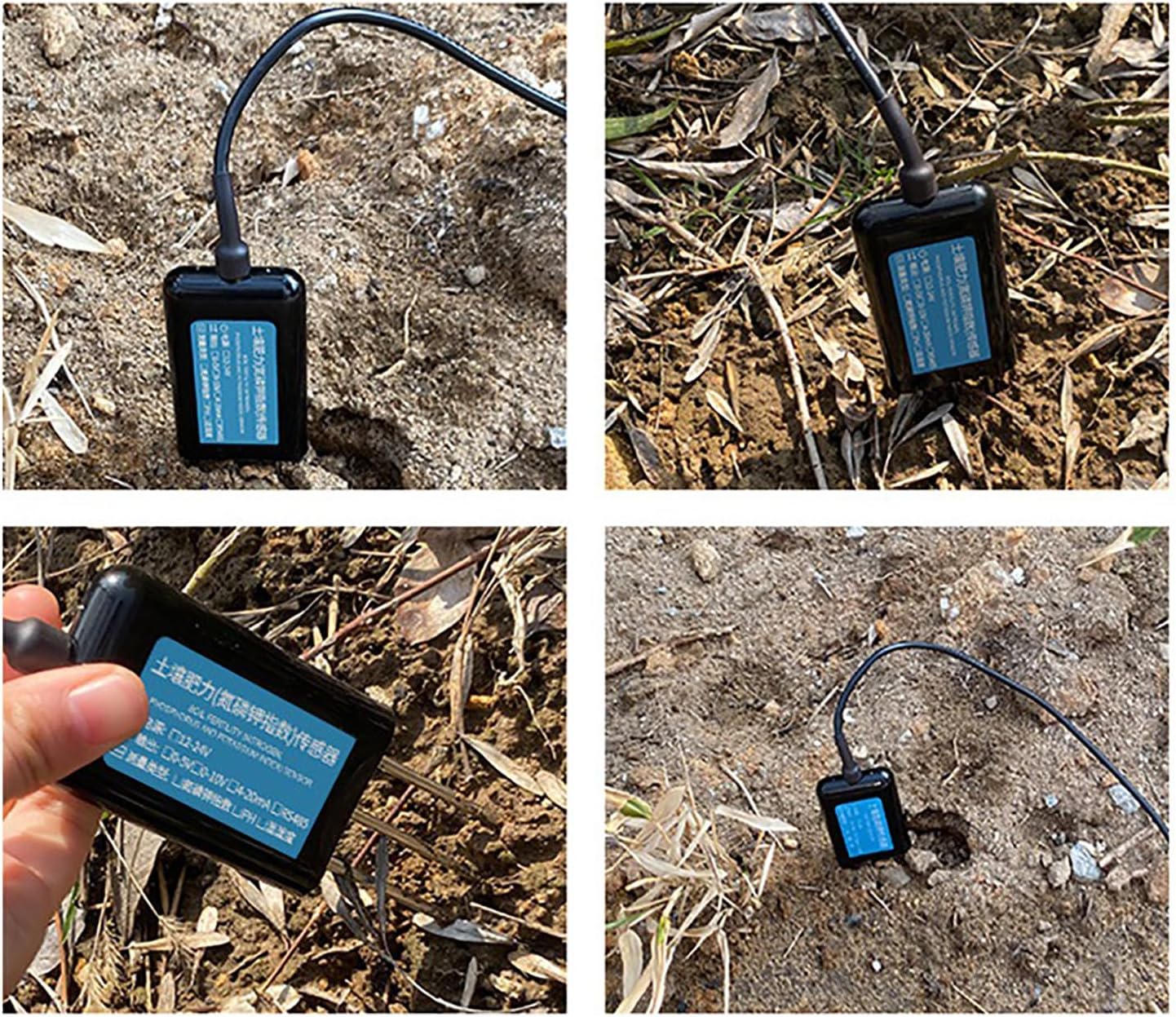 7-in-one Soil Test Kit, Soil Moisture Meter/Temperature/PH Meter/Conductivity/Fertility Soil Tester,for Garden, Farm, Lawn Care Moisture Meter for Hous Plants