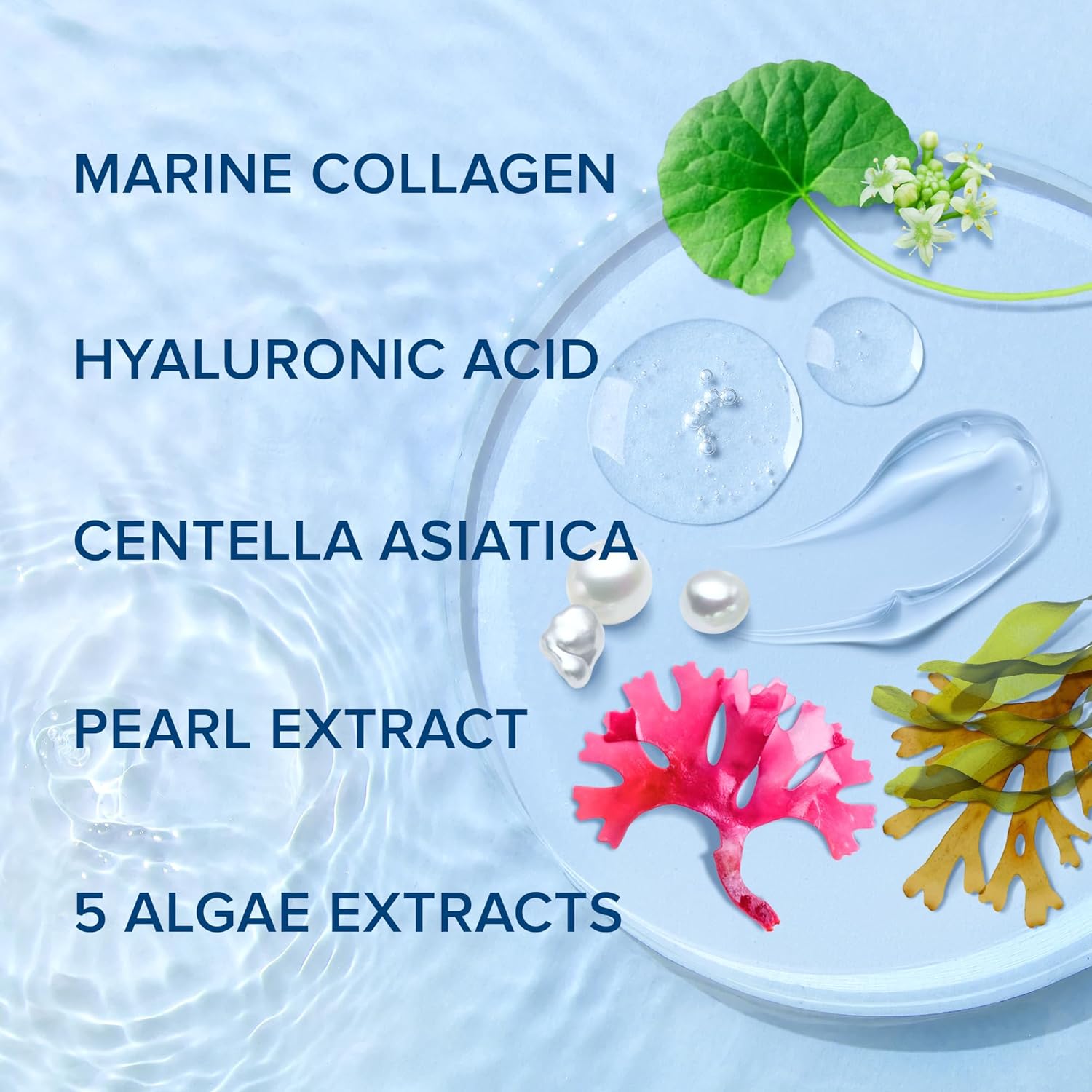MAREE Collagen Facial Mask with Hyaluronic Acid — Sheet Face Mask Skin