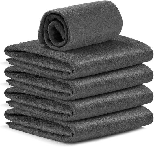 Thickened Magic Cleaning Cloth for Glass,5Pcs Lint Streak Free Microfi