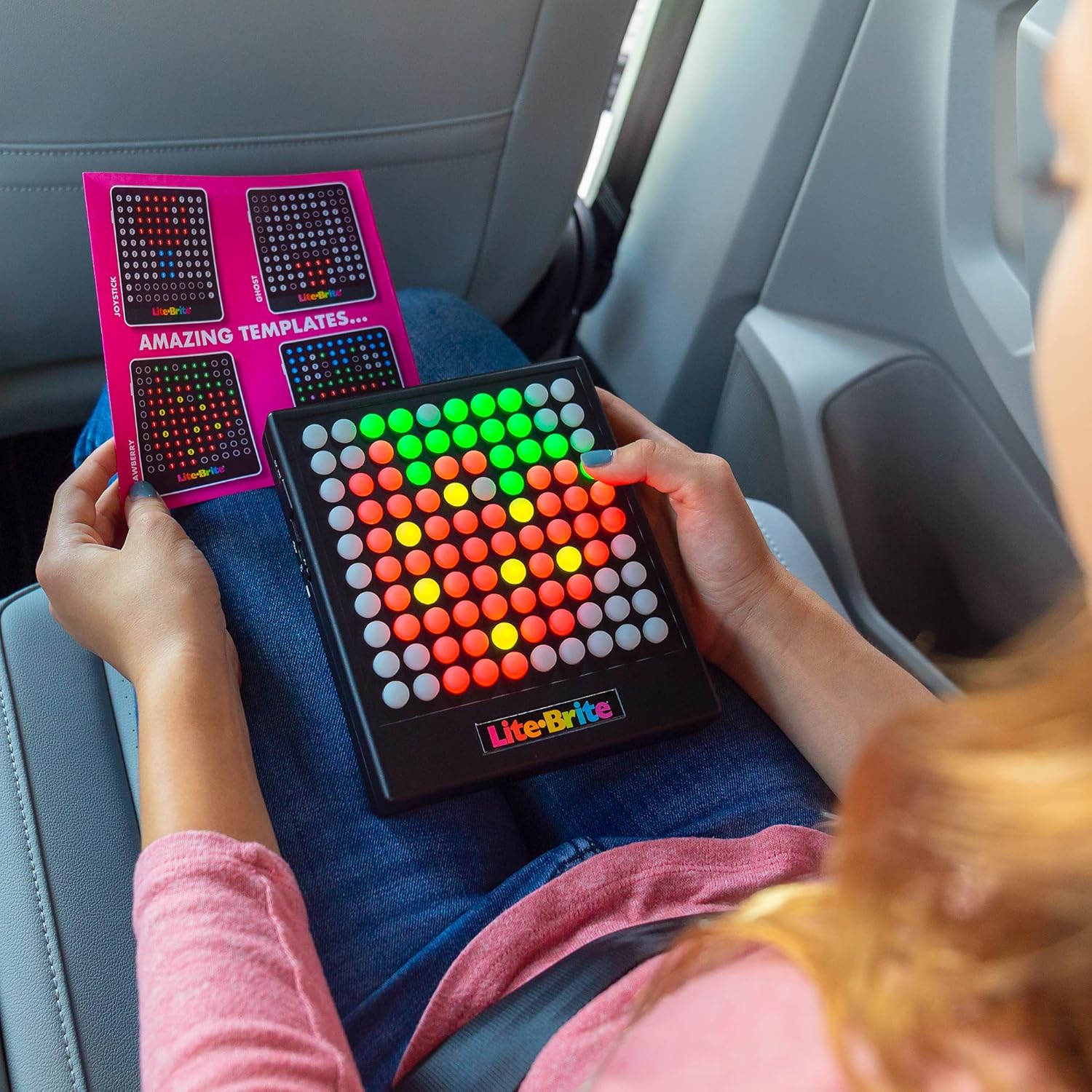 Lite-Brite Touch - Create, Play and Animate - Light Up Portable Stem S