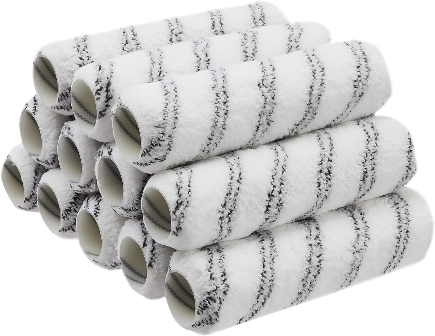 Amazon Basics Microfiber Paint Roller Covers for Painting Walls, Ceili