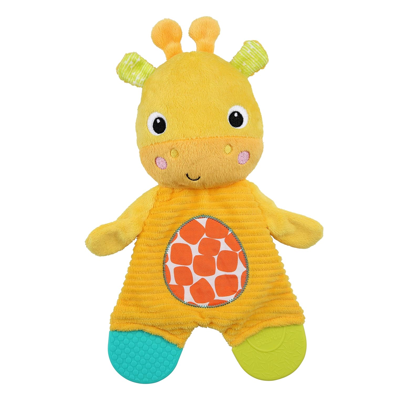 Bright Starts Snuggle & Teethe BPA-Free Crinkle Teething Plush Baby To