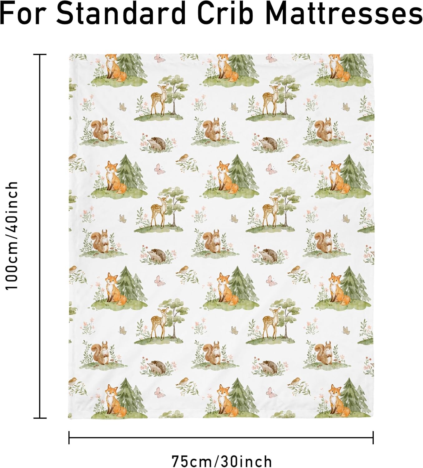 Baby Blanket for Boys Girls, Super Soft Double Layer Minky Dot Blanket