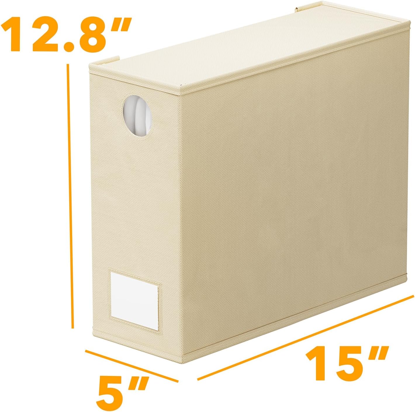 SpaceAid 8 Pack Bed Sheet Organizers and Storage, Foldable Sheet Organizer for Linen Closet, Sheets Set Folder Keeper with Window XL (Queen & King Size) Bedding Container (Beige, 8 Pack)
