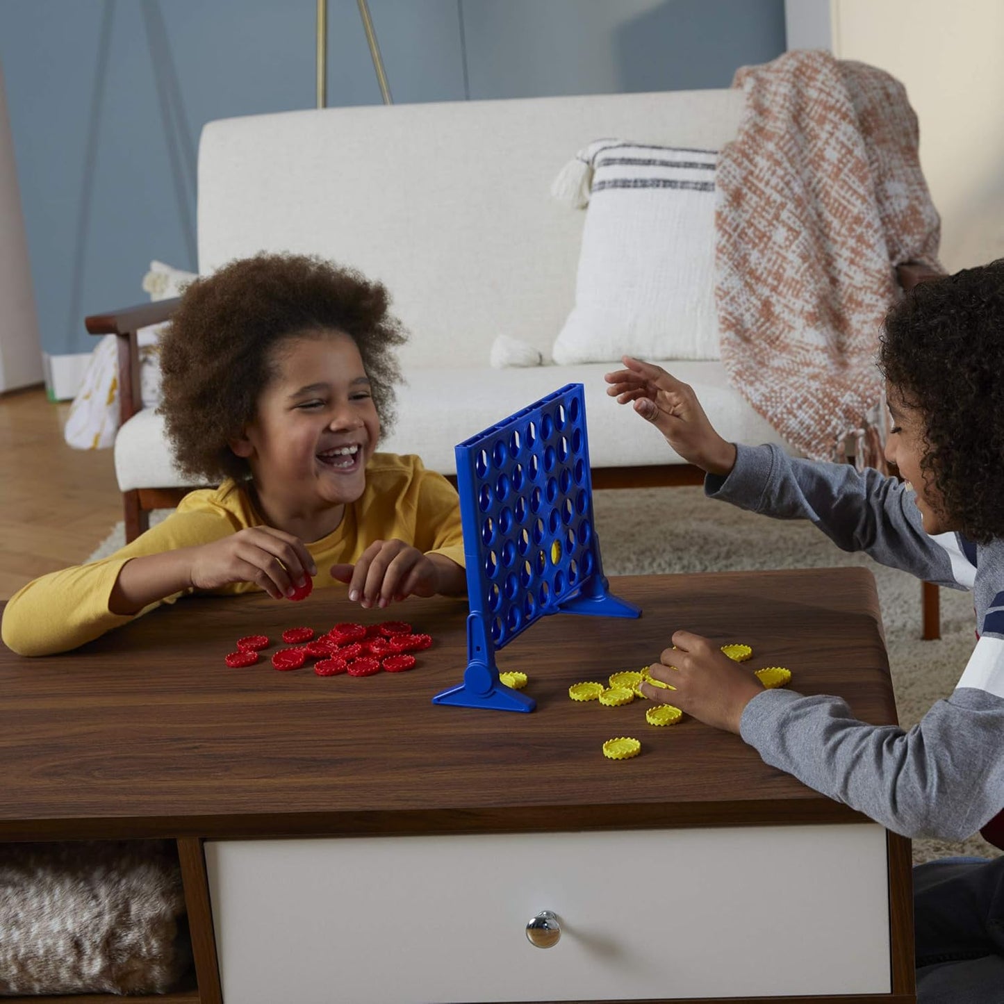 Hasbro Gaming Connect 4 Classic Grid, 4 in a Row Game, Strategy Board 