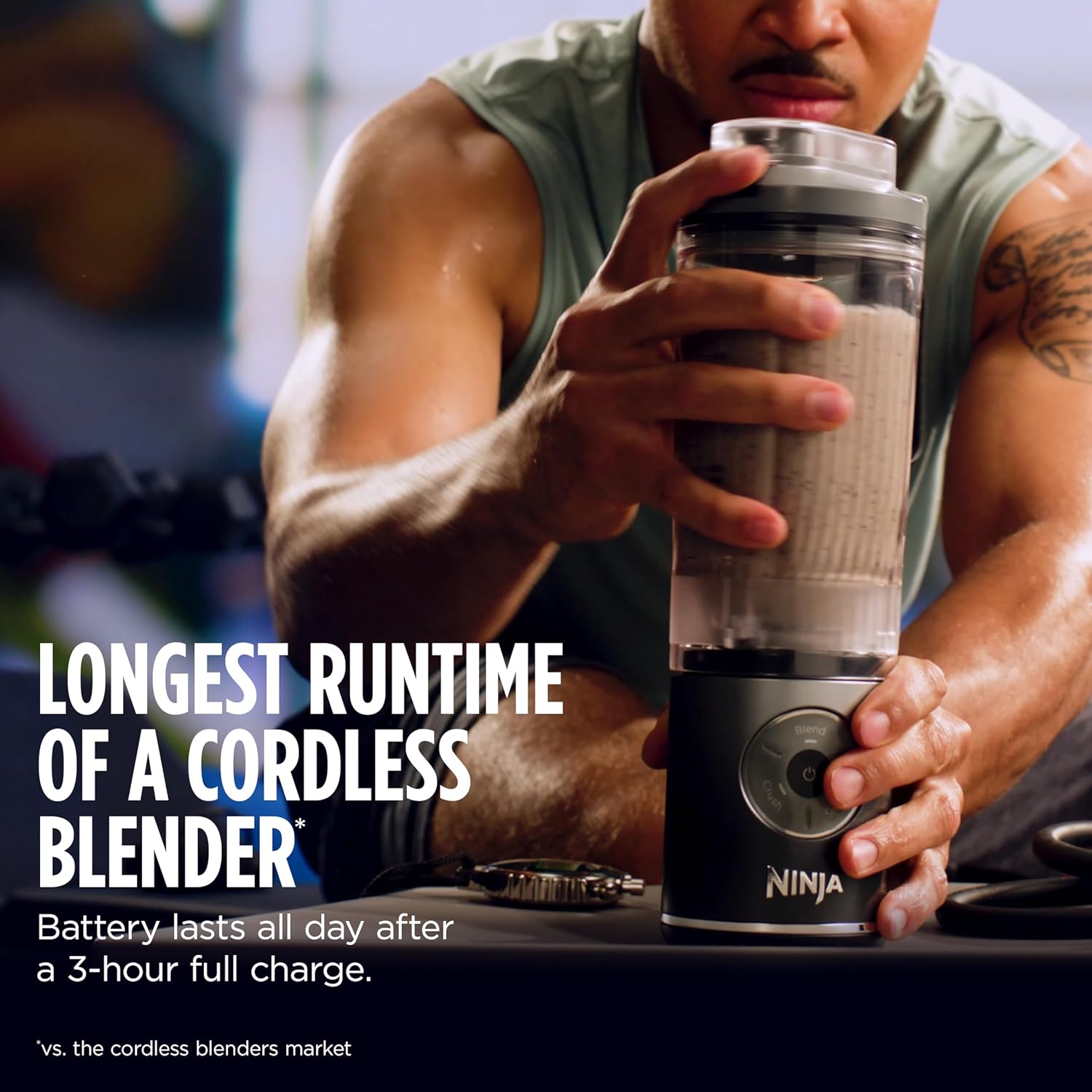 Ninja Blast Max, Portable Blender + Twist & Go, Personal Smoothie, Ble