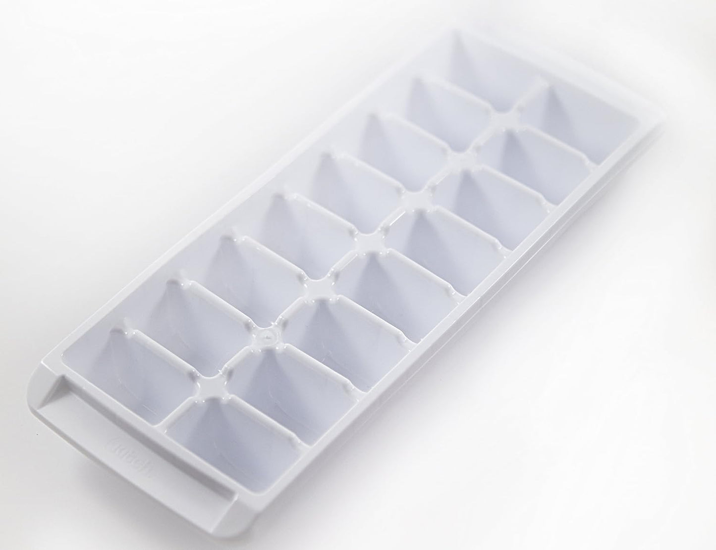 Easy Release White Ice Cube Tray, 16 Cube Trays (Pack of 4) (4 Pack - 64 Cubes)
