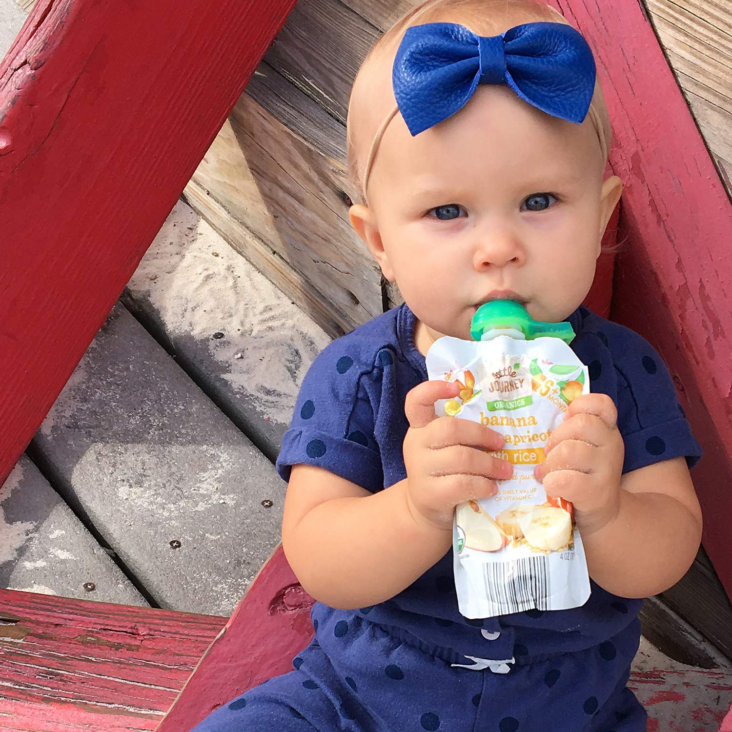 ChooMee SoftSip Food Pouch Top | Baby Led Weaning | No Spill Flow Cont